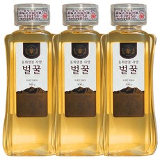 동화양봉 사양 벌꿀, 500g, 3개