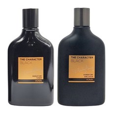 보닌 더 캐릭터 블랙 시그니처 토너 + 에멀전, 1세트