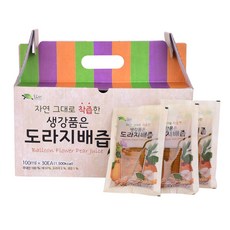 슬로푸드 생강품은 도라지 배즙 30p, 100ml, 30개