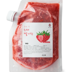 동화속딸기 국산 자일로스 수제 프리미엄 딸기청, 1개, 1개입, 1kg