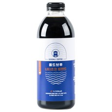 수달리커피 고소한 너티초코 콜드브루 더치커피 대용량, 1개, 1개입, 1000ml