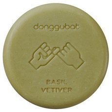 donggubat 洗髮皂 中乾性頭皮適用 羅勒與巖蘭草香, 120g, 1個