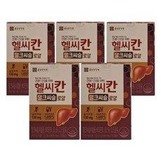 종근당건강 헬씨칸 로얄 밀크시슬, 5박스, 30정
