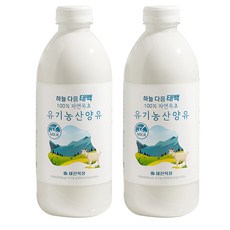 세진목장 유기농 산양유 /산양유단백질 산양유100% 친환경, 1L, 4개