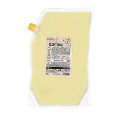소스킹 유자드레싱 2kg 샐러드드레싱 샌드위치소스 샐러드소스, 2개