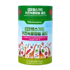 광동 헬스가드 키즈 녹용칼슘 골드 600g, 1개, 30회분