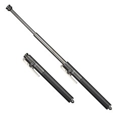 펜타입 휴대용 삼단봉 미니 경량 호신 봉 스틱 접이식 롱 3단봉 안전 호신용 방어 용품 남성 여성 소형, R99693B, 1세트