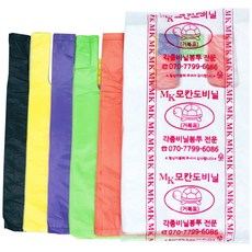 MOKANDO 超市塑膠袋 黑色 6號 100入, 2個