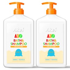 AKei. Ato沐浴洗髮精, 1.1L, 2瓶