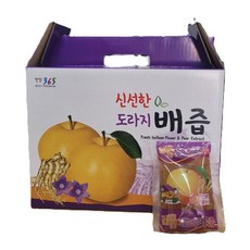 금산경화네 도라지배즙 1박스 기관지에 좋은 음식, 50개, 120ml