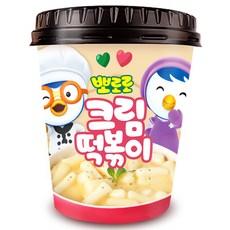 뽀로로 떡볶이 크림맛 115g, 16개