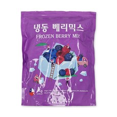 냉동 믹스베리 1kg 트리플베리(라즈베리 블랙베리 블루베리) [원산지:칠레], 1개