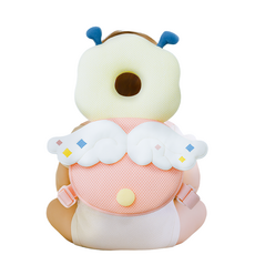 아기머리보호대 쿠션 비대칭방지 충격 흡수 보호 친환경소재 3D 입체메쉬원단 머리쿵 뒤통수, 1개