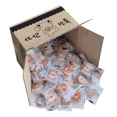 [놀러과자] 풀무원 우리밀함유 고칼슘 꼬마약과, 100개, 7.4g