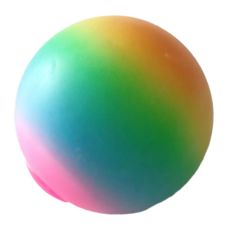 Logro 彩色壓力球 彩虹, 5個