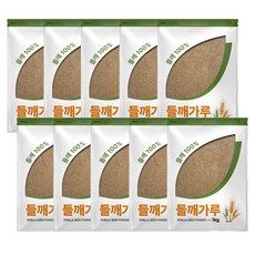 그대로푸드 껍질째 들깨가루 (탕용), 1kg, 10개