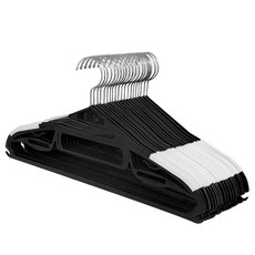 Im Home Living 韓國製造 多用途優質防滑旋轉衣架, 白色, 100個