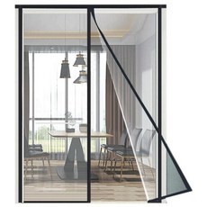 유티즌 방풍비닐 커튼 EVA 방문 현관문 베란다 자석바람막이 투명EVA그레이, 1개