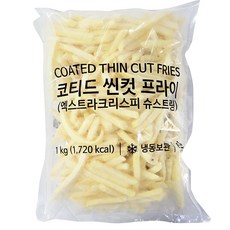 벨기에 정통 감자튀김 슈스트링, 2개, 1kg