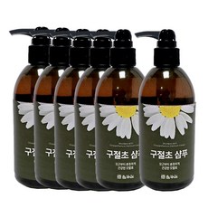 들꽃잠 구절초 샴푸, 300ml, 6개