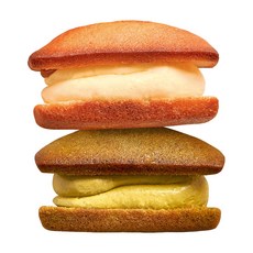 널담 뚱낭시에 4cm 크림샌드 휘낭시에 8종 1세트 고식이섬유 겉바속쫀 고급디저트, 50g, 8개