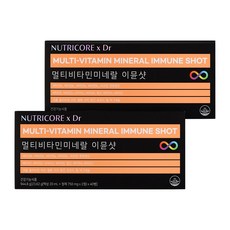 뉴트리코어 Dr 멀티 비타민 미네랄 이뮨샷, 40회분, 2개
