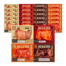 한끼통살 오븐 순살 닭다리 혼합 24개입, 24개, 100g