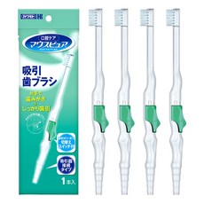 가와모토 석션 칫솔 브러쉬 칫솔모 환자용, 1세트, 4개입