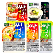 백제 쌀국수 멸치6+김치6+육개장6+얼큰6+파곰탕6, 92g, 30개