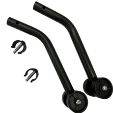 2H메디컬 라이트휠체어 안티티퍼 - 넘어짐 방지 보조바퀴, 1세트