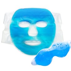 얼굴 페이스 아이스 쿨 쿨링 붓기 제거 냉 온 마스크 팩 (눈 쿨링팩 증정), 1개