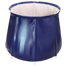 헤센 나혼자 한증 사우나 접이식 욕조, 네이비