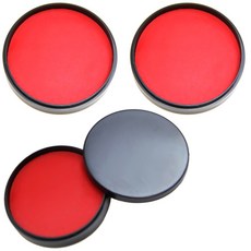 위몰 인주 - 휴대용 미니 스탬프형 인주, 3개