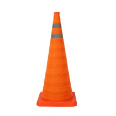 折疊式反光三角錐, 橘色, 4個