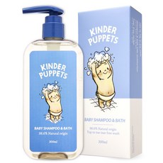 킨더퍼페츠 베이비 샴푸 앤 바스 올인원 워시, 300ml, 1개