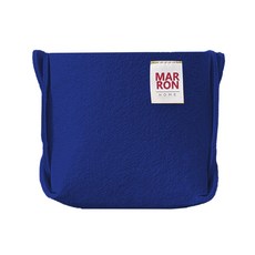 마롱즈 접이식 펠트 수납 바구니, 블루, 2개