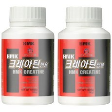 HMK 닥터머슬 정품 크레아틴 180캡슐X2통, 180정, 90g, 2개