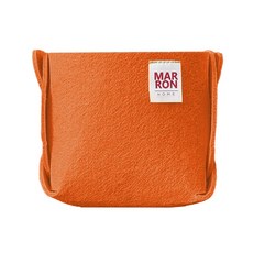 마롱즈 접이식 펠트 수납 바구니, 텐져린, 1개