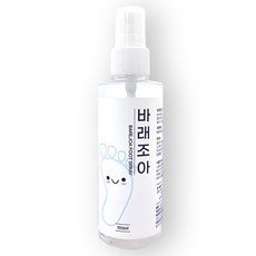 바래조아 뿌리는 발 발톱 무좀 각질 풋 스프레이 대용량 100ml, 1개, 1개입