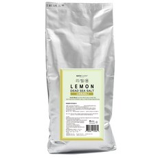 BATH'CHARM 死海鹽 檸檬 補充包, 1kg, 1個