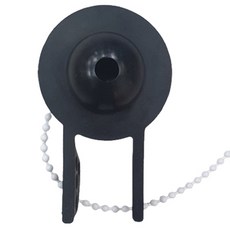 본라이프 양변기 PVC 마개 양변기고무마개 통고무마개, 검정, 1개