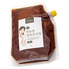 푸드살림 쉿 엄마의 비밀 대용량 만능 양념장 보통맛, 1kg, 1개
