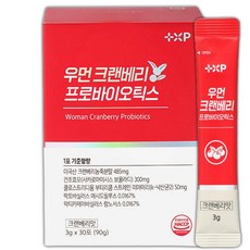 크랜베리 영양제 섬세한케어 여성 유산균 프로바이오틱스, 1개, 30정