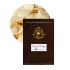 파베글라스 화이트 커버춰 리얼 초콜릿 40%, 400g, 1개