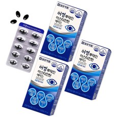 일양약품 어썸 루테인 아스타잔틴 헤마토코쿠스 에이스, 30정, 3개
