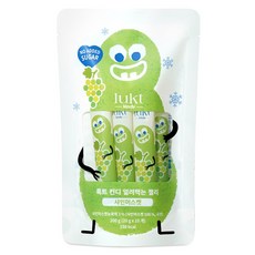 LUKT KINDY 冷凍果凍 10入, 3個, 麝香葡萄, 200g