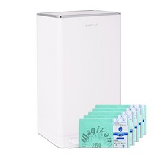 매직캔 크롬히포 21L/27L+리필5개 MH250+250R5B/MH280+280R5B 기본리필포함 리필6개 신제품, 01-21L화이트+리필5개 MH250WCR, 21리터+리필5개