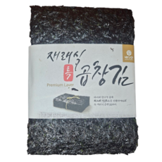 바다안 프리미엄 햇 곱창김 100장 전장김 생김, 340g, 100개