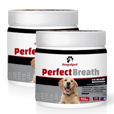 1+1 퍼펙트브레스 강아지 기관지 영양제 반려견 면역력 90g, 1개