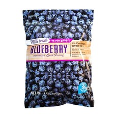 팜앤푸드 냉동 블루베리, 3개, 1kg